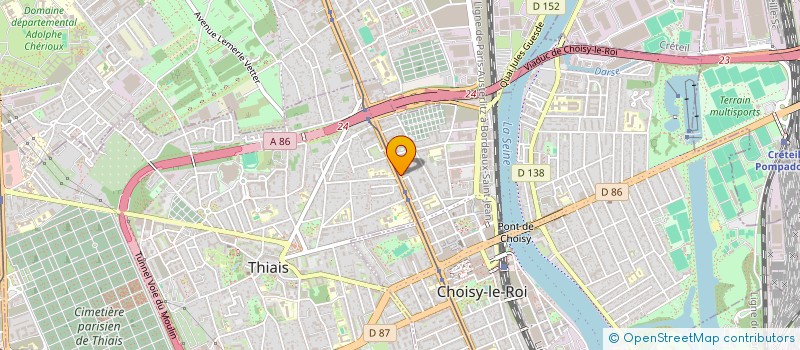 localisation de l'entreprise PROPR'EXPERT à CHOISY-LE-ROI