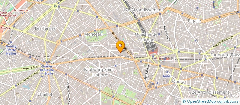 localisation de l'entreprise PROPR FORET CHENE LIEGE ALGERI à PARIS