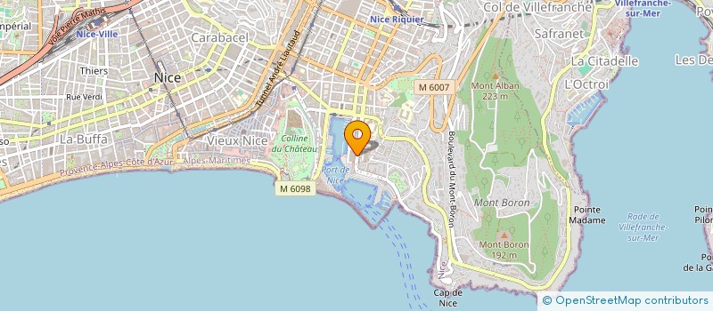 localisation de l'entreprise PROPRE ET NET06 à NICE