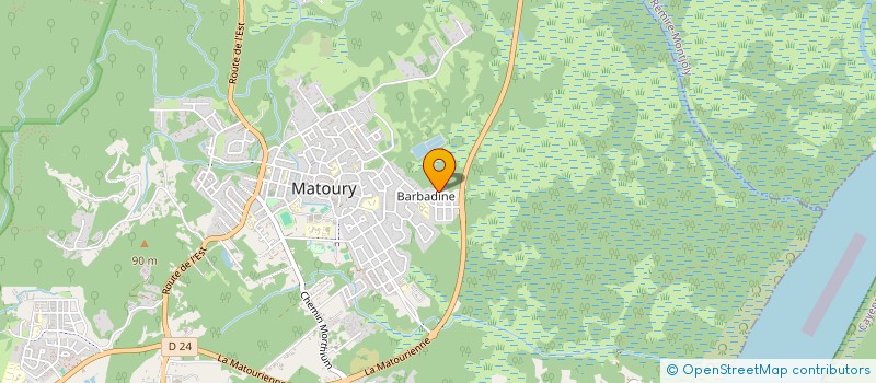 localisation de l'entreprise PROPRE MARINE à MATOURY