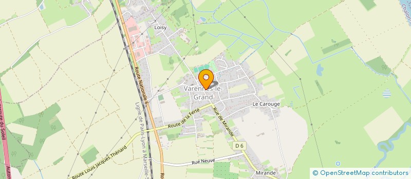 localisation de l'entreprise PROPRE T  VARENNES-LE-GRAND