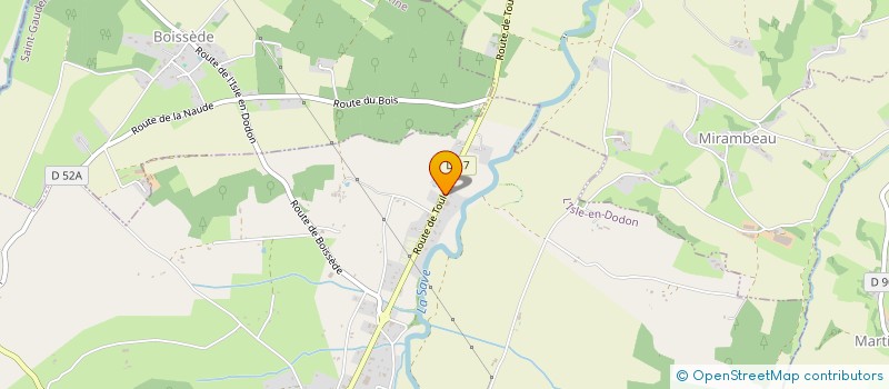 localisation de l'entreprise PROPRE T  L'ISLE-EN-DODON