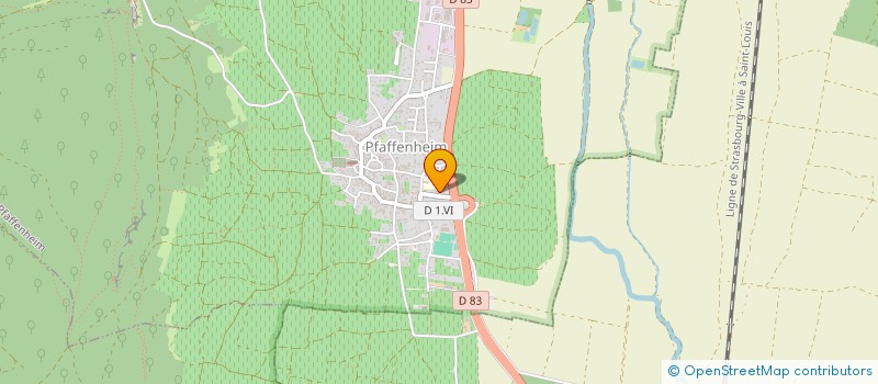 localisation de l'entreprise PROPRETE AU FIL DES VIGNES  PFAFFENHEIM