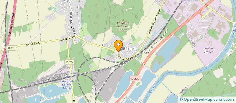 localisation de l'entreprise PROPRETE CONSULT à RIVECOURT