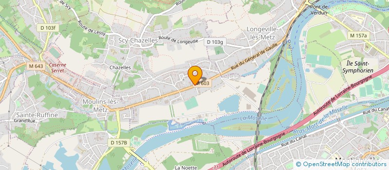 localisation de l'entreprise PROPRETE ET MAINTENANCE  METZ