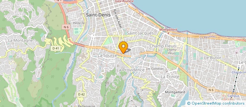 localisation de l'entreprise PROPRETE IDEALE à SAINT-DENIS