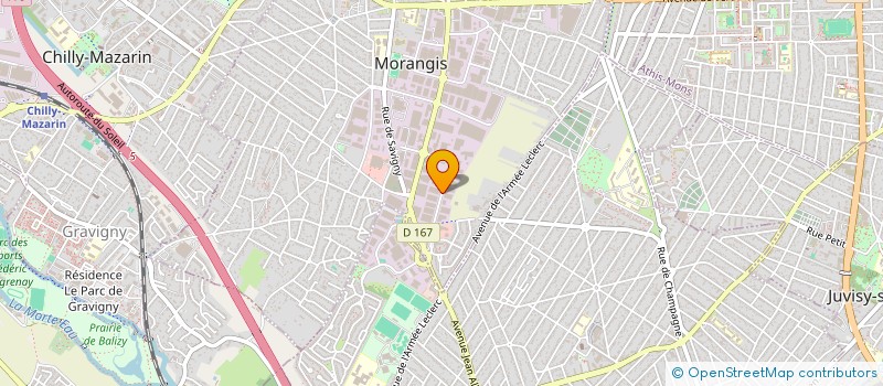 localisation de l'entreprise PROPRETE MATERIEL PRODUITS SA à MORANGIS