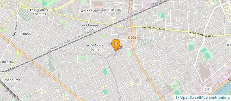 localisation de l'entreprise PROPRETE  MOBILE à BEZONS