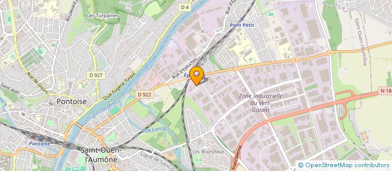 localisation de l'entreprise PROPRETE SERVICES à SAINT-OUEN-L'AUMONE