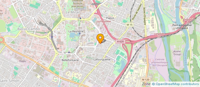 localisation de l'entreprise PROPRETE SERVICES NETTOYAGE à TOULOUSE