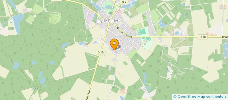 localisation de l'entreprise PROPRIETAIRE SERVICES à JOUY-LE-POTIER