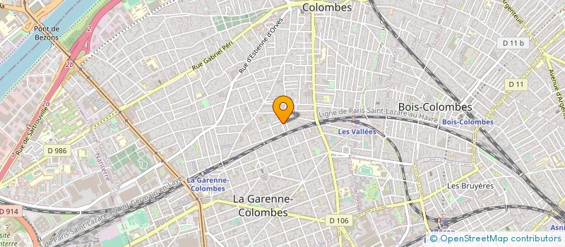 localisation de l'entreprise PROPRIETAIRES GESTIONNAIRES RENOVATEURS à COLOMBES