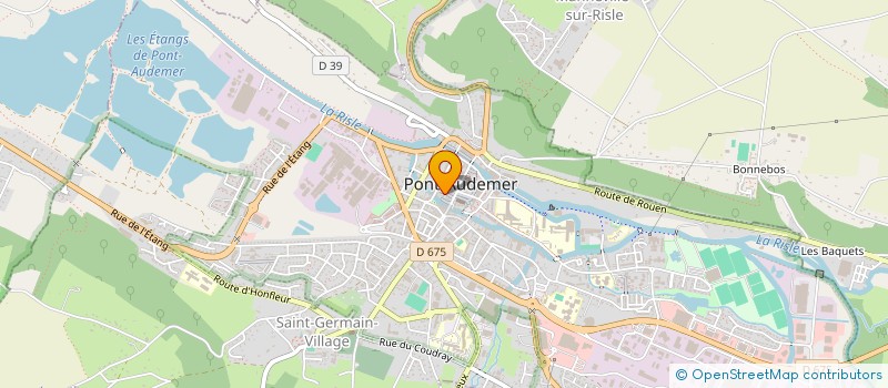 localisation de l'entreprise PROPRIETE NORMANDE à PONT-AUDEMER