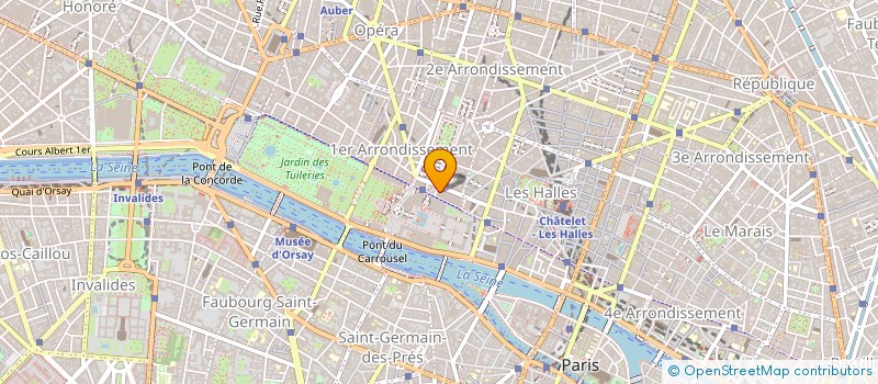 localisation de l'entreprise PROPRIETE PRIVEE PARIS à PARIS
