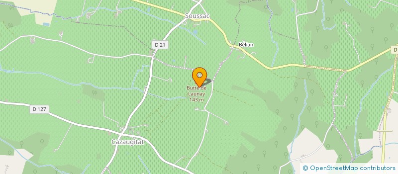 localisation de l'entreprise PROPRIETES BORDELAISES  SOUSSAC