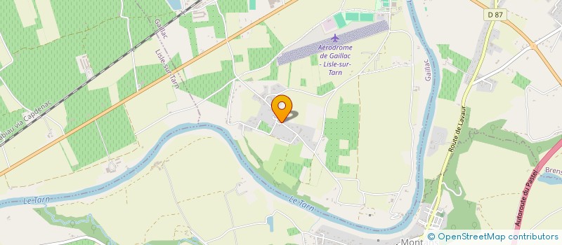 localisation de l'entreprise PROPRIETES DU SUD  GAILLAC