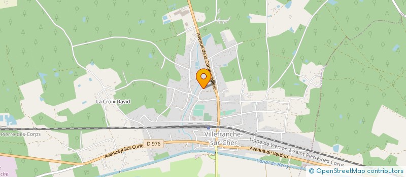 localisation de l'entreprise PROPRIETES ET TERRITOIRES à ROMORANTIN-LANTHENAY