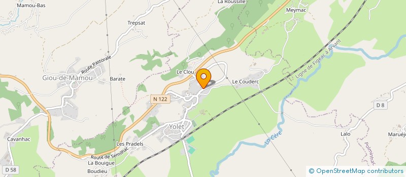 localisation de l'entreprise PROPRIETES PREMIUM à YOLET