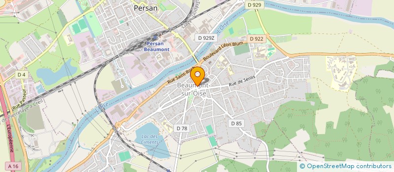 localisation de l'entreprise PROPRIETUDE à BEAUMONT-SUR-OISE