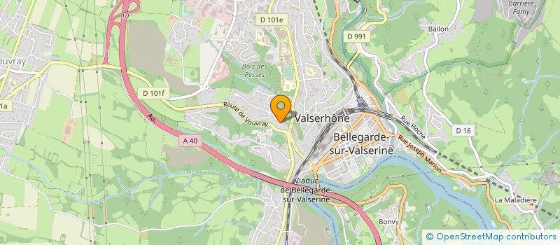 localisation de l'entreprise PROPRIO AND CO à VALSERHONE