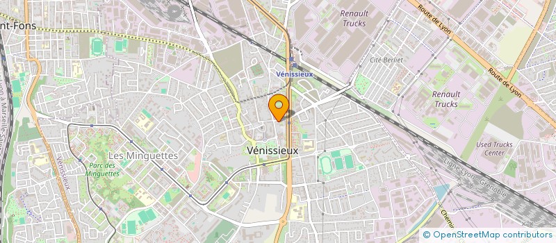 localisation de l'entreprise PROPRITA  VENISSIEUX