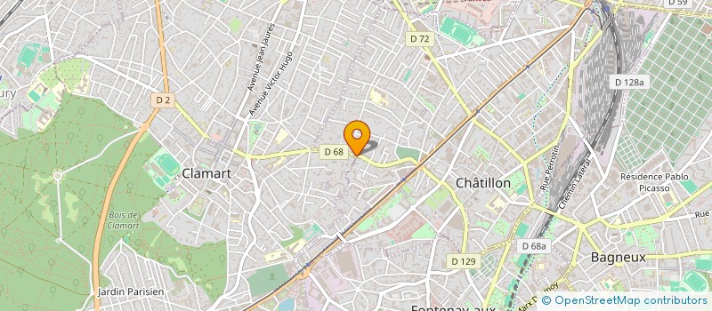 localisation de l'entreprise PROPTIMAL à CLAMART