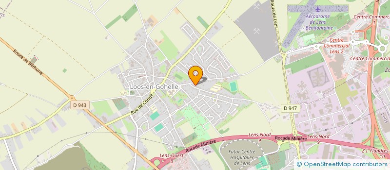 localisation de l'entreprise PROPUB  LOOS-EN-GOHELLE