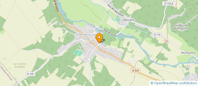 localisation de l'entreprise PROPUB TV à VILLEMEUX-SUR-EURE