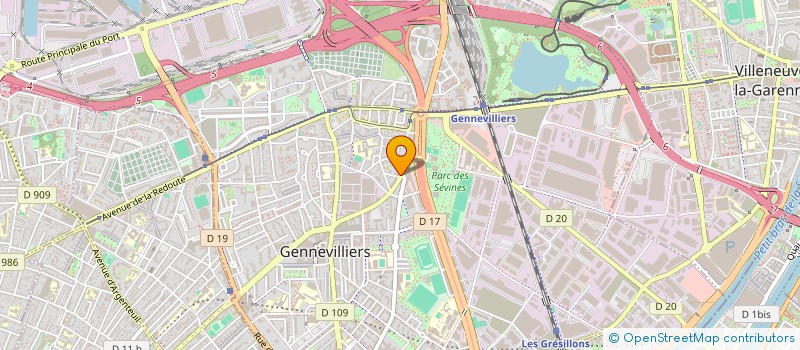 localisation de l'entreprise PROPUL'C à GENNEVILLIERS
