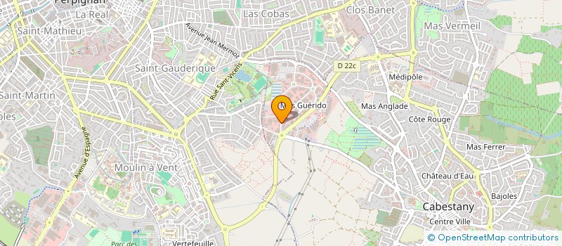 localisation de l'entreprise PROPULCEO FORMATION & ACCOMPAGNEMENT  CABESTANY