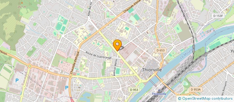 localisation de l'entreprise PROPULS FORMATION  THIONVILLE