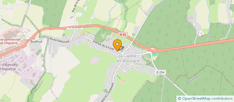 localisation de l'entreprise PROPULSAY  LA CAPELLE-LES-BOULOGNE