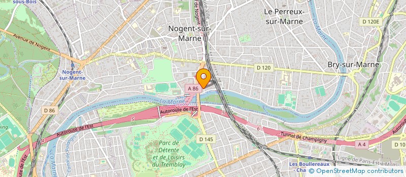 localisation de l'entreprise PROPULSE IMPACT  NOGENT-SUR-MARNE