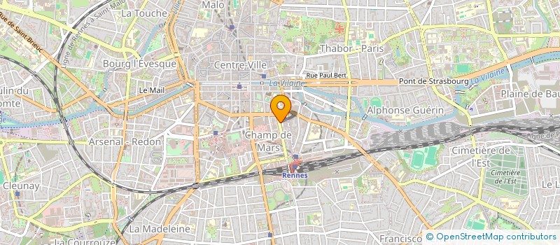 localisation de l'entreprise PROPULSEZ  RENNES