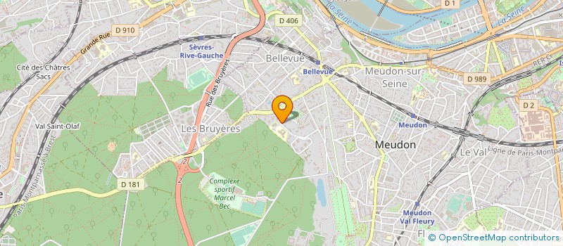 localisation de l'entreprise PROPULSIO à MEUDON