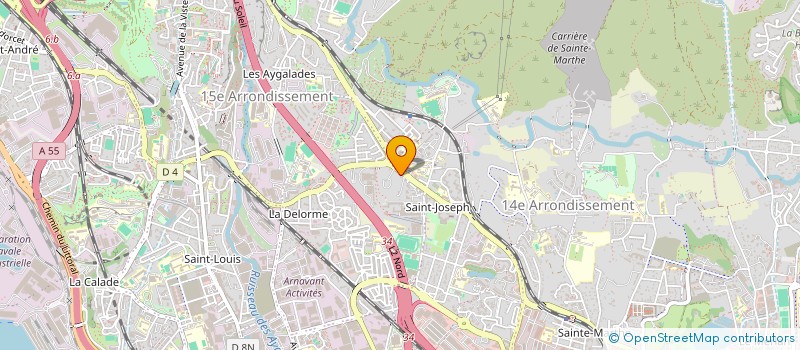 localisation de l'entreprise PROPULSION SANS FRONTIERES à MARSEILLE