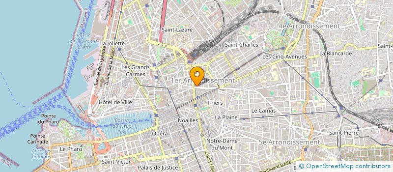 localisation de l'entreprise PROPULSIONS à MARSEILLE