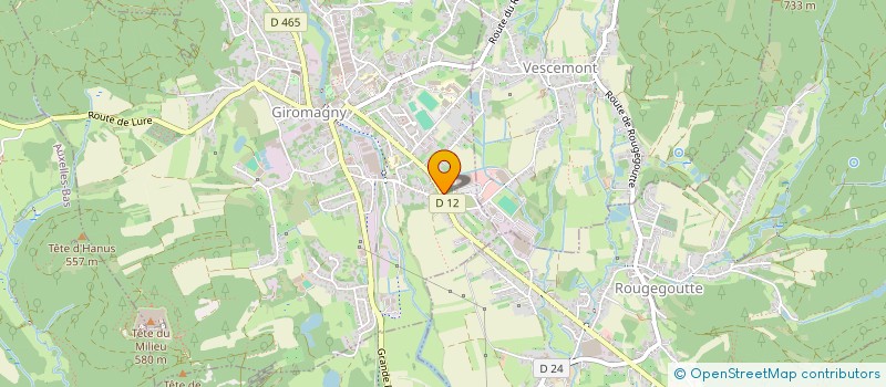 localisation de l'entreprise PROPULSSIA  GIROMAGNY