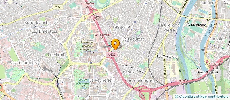 localisation de l'entreprise PROPULZ à TOULOUSE