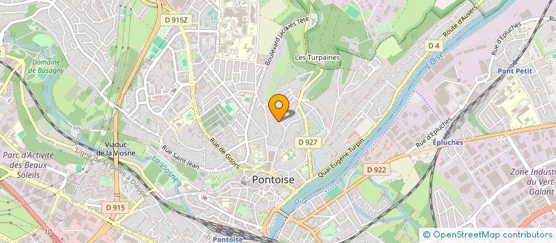 localisation de l'entreprise PROREM à PONTOISE