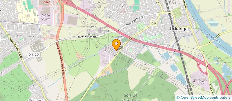 localisation de l'entreprise PROREN HABITAT  UCKANGE