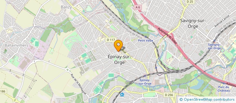 localisation de l'entreprise PRORENO IDF à EPINAY-SUR-ORGE