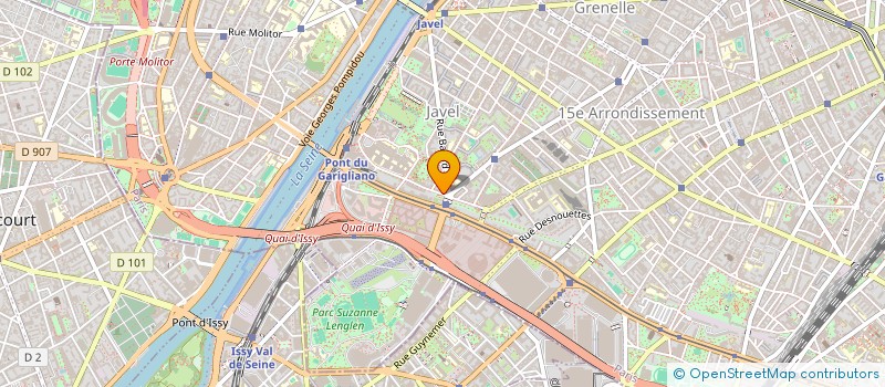 localisation de l'entreprise PROROB à PARIS