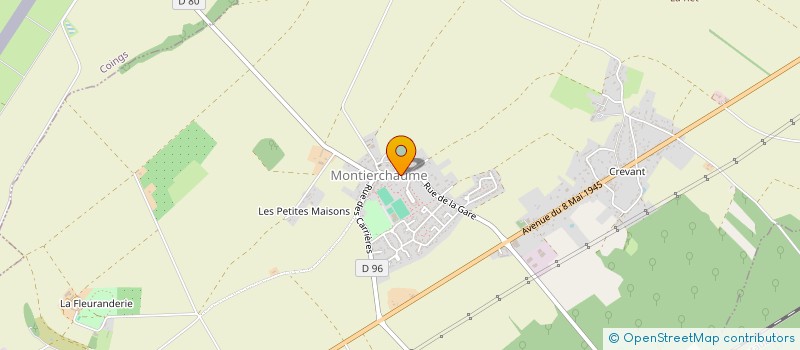 localisation de l'entreprise PRORTF à MONTIERCHAUME