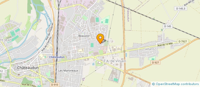 localisation de l'entreprise PROS DALLES à CHATEAUDUN