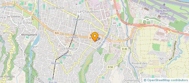 localisation de l'entreprise PROS FILTRATIONS DES EAUX à SAINT-DENIS