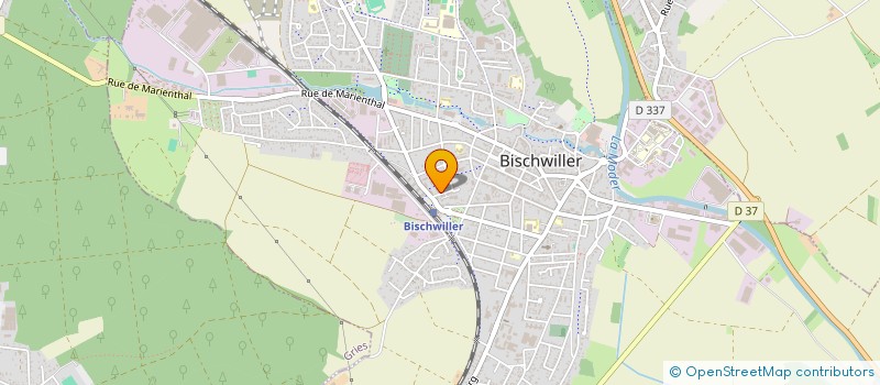 localisation de l'entreprise PROS POSE  BISCHWILLER