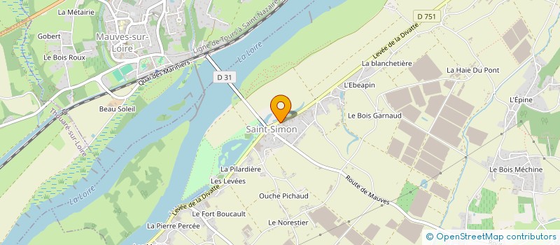 localisation de l'entreprise PROSAN.GK à DIVATTE-SUR-LOIRE