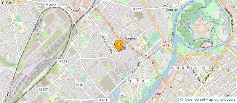 localisation de l'entreprise PROSANIT SERVICE à LILLE