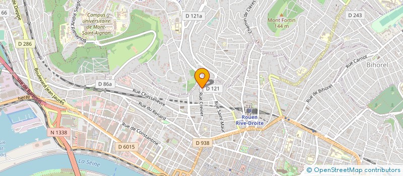 localisation de l'entreprise PROSAUDIT.COM à ROUEN